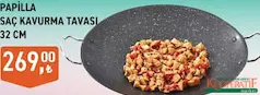 PAPİLLA SAC KAVURMA TAVASI 32 CM PAPİLLA SAC KAVURMA TAVASI 32 CM